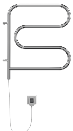 Электро 25 F-обр 600х600 поворотный Полотенцесушитель TERMINUS Кинешма - фото 2