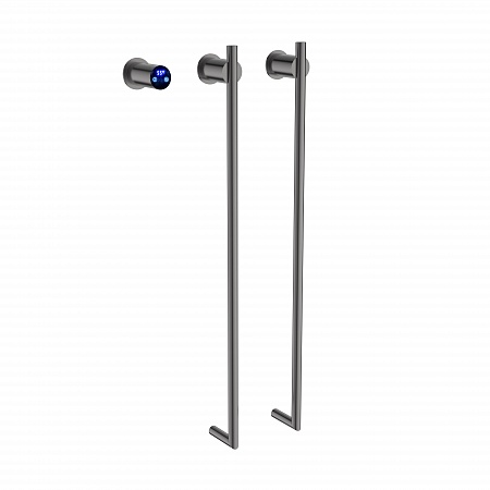 Рондо П2 350х760 электро Полотенцесушитель TERMINUS Оружейная сталь Кинешма - фото 1 Рондо П2 350х760 электро Полотенцесушитель TERMINUS Оружейная сталь Кинешма - фото 1