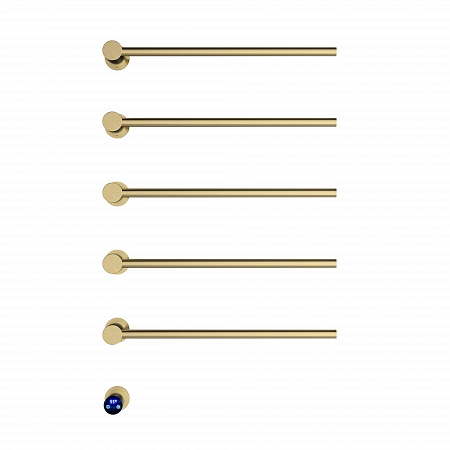 Аккорд П5 500х800 электро Полотенцесушитель TERMINUS Брашированное золото Кинешма - фото 2 Аккорд П5 500х800 электро Полотенцесушитель TERMINUS Брашированное золото Кинешма - фото 2