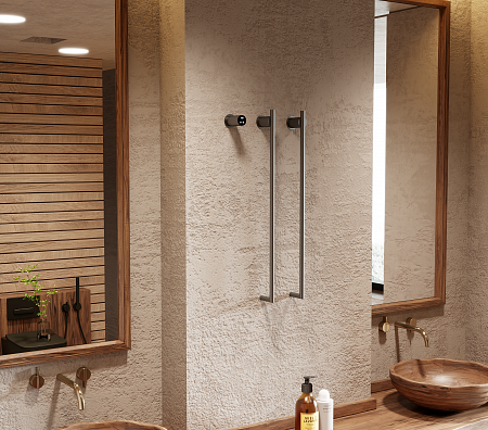 Рондо П2 350х760 электро Полотенцесушитель TERMINUS Оружейная сталь Кинешма - фото 6 Рондо П2 350х760 электро Полотенцесушитель TERMINUS Оружейная сталь Кинешма - фото 6