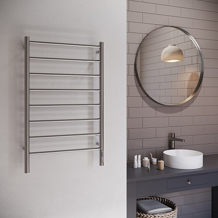 Аврора П8 500х850 Электро Полотенцесушитель TERMINUS Оружейная сталь Кинешма - фото 3 Аврора П8 500х850 Электро Полотенцесушитель TERMINUS Оружейная сталь Кинешма - фото 3