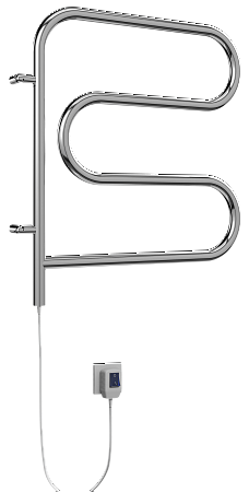 Электро 25 F-обр 600х600 поворотный Полотенцесушитель TERMINUS Кинешма - фото 1