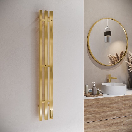 Стойка электро TRES проф1200 TERMINUS Брашированное золото Кинешма - фото 3 Стойка электро TRES проф1200 TERMINUS Брашированное золото Кинешма - фото 3